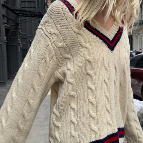 Brandy Melville Nikki Stripped Sweater - Picture 8 of 12